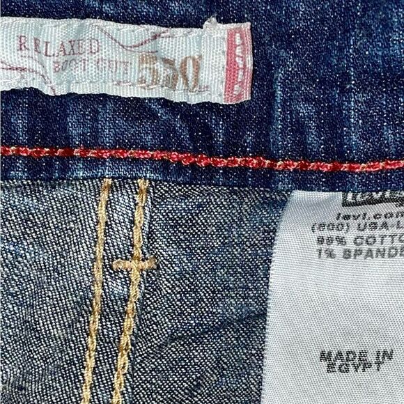 LEVI’S  550’s 8 med relaxed boot cut - Picture 3 of 12